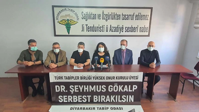 Tabip Odaları Dr. Gökalp İçin Diyarbakır’da Toplandı