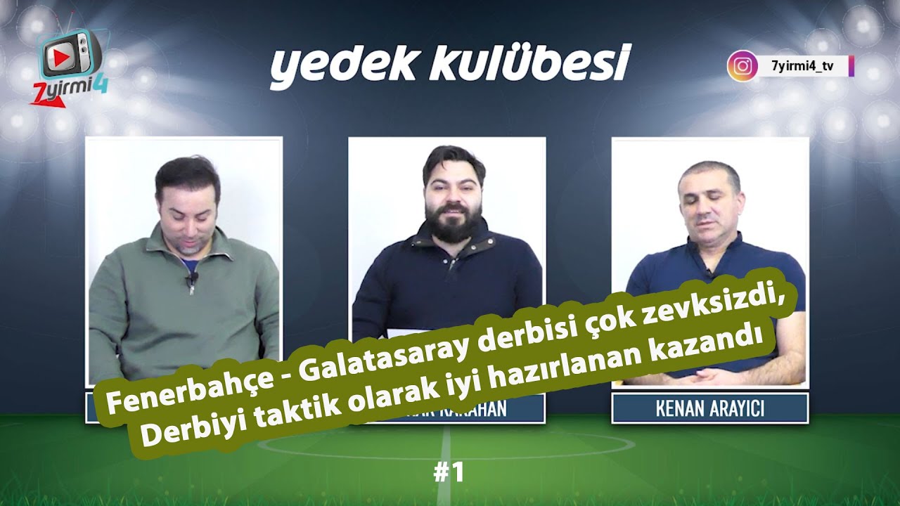 Fenerbahçe 0 – 1 Galatasaray, iki takımda iyi oynamadı