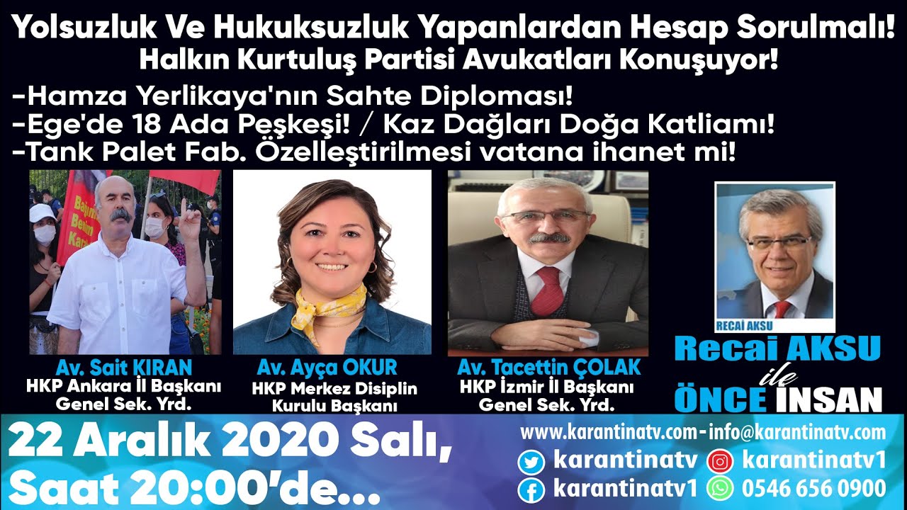 Yolsuzluk ve Hukuksuzluk Yapanlardan Hesap Sorulmalı!