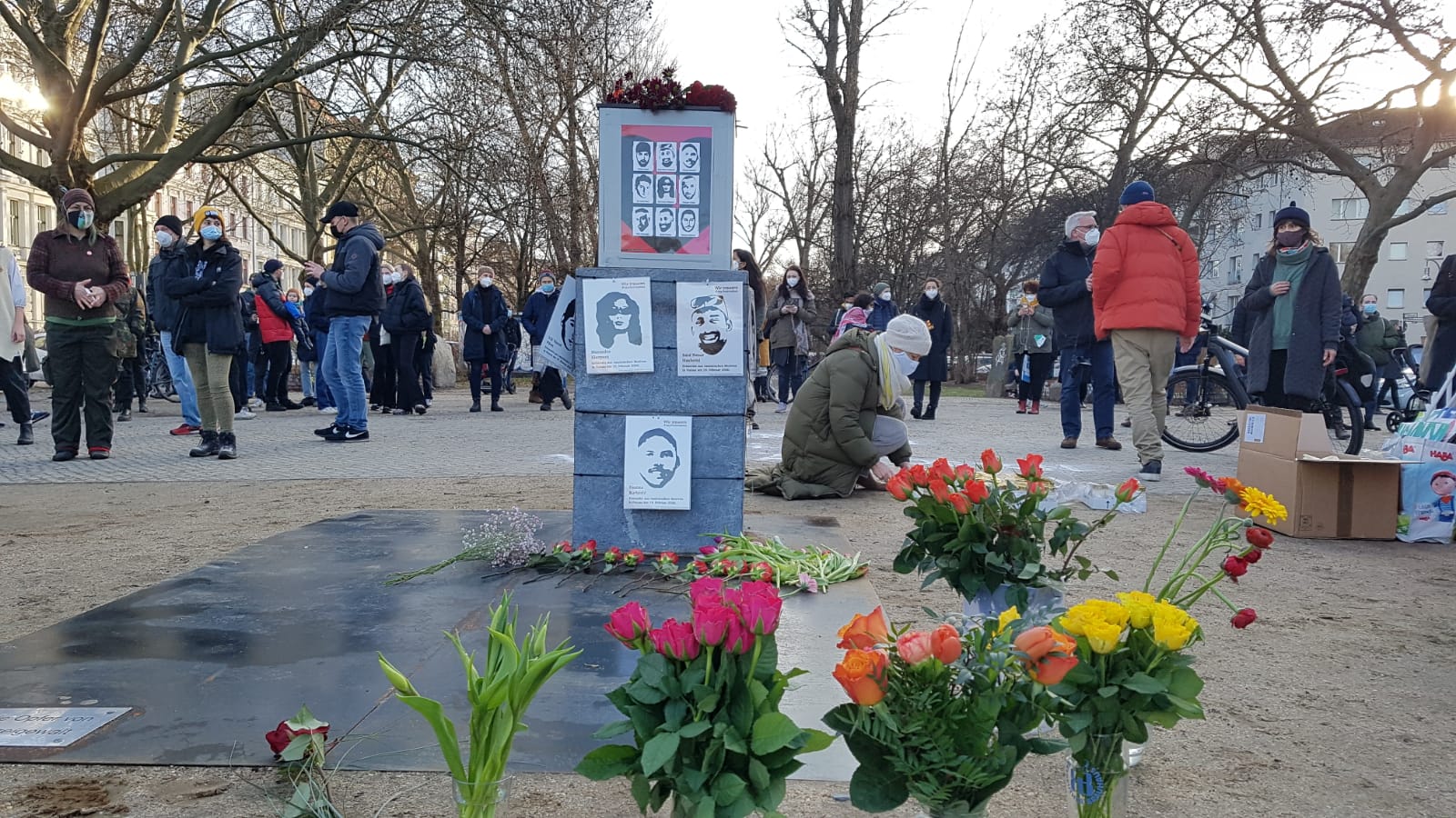 Hanau Katliamı Kurbanları Berlin’de Anıldı