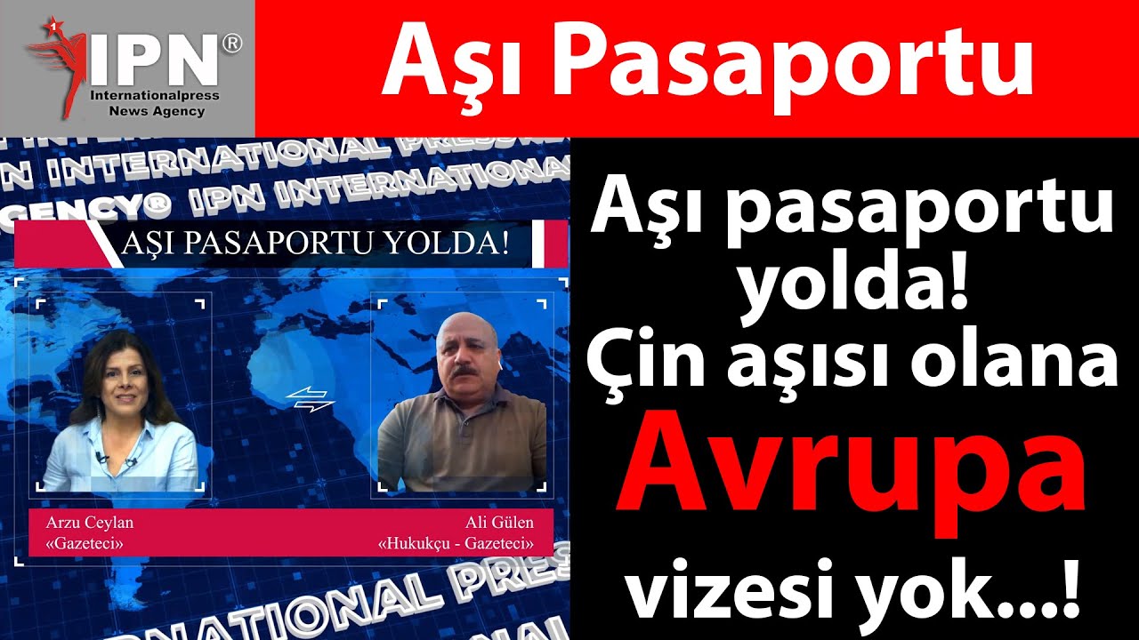 Aşı pasaportu yolda! Çin aşısı olana Avrupa vizesi yok…!