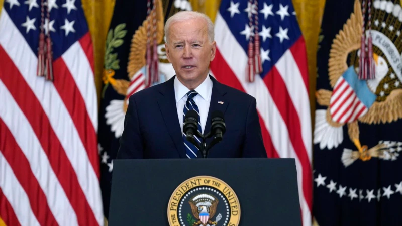 Başkan Biden’dan Beyaz Saray’da İlk Basın Toplantısı