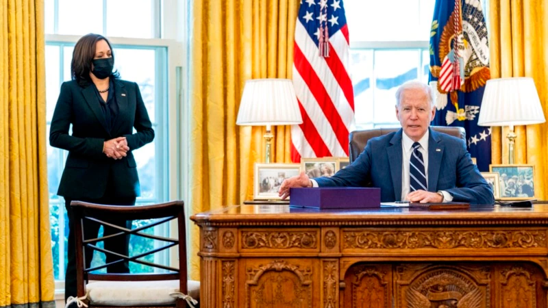 Biden ve Harris Yola Çıkıyor