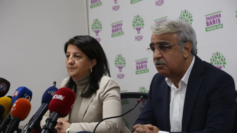 HDP Eş Başkanlarından Dava Tepkisi