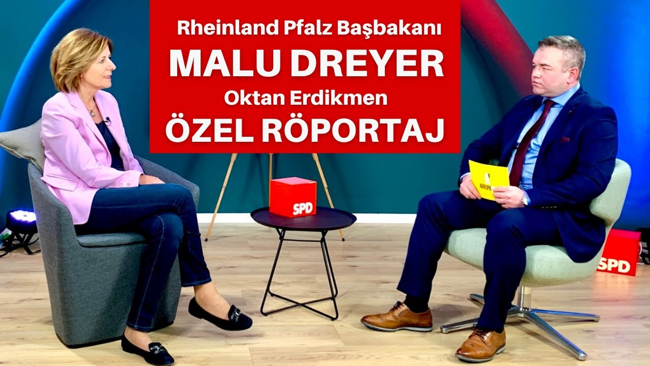 Rheinland-Pfalz Başbakanı Malu Dreyer ile özel röportaj