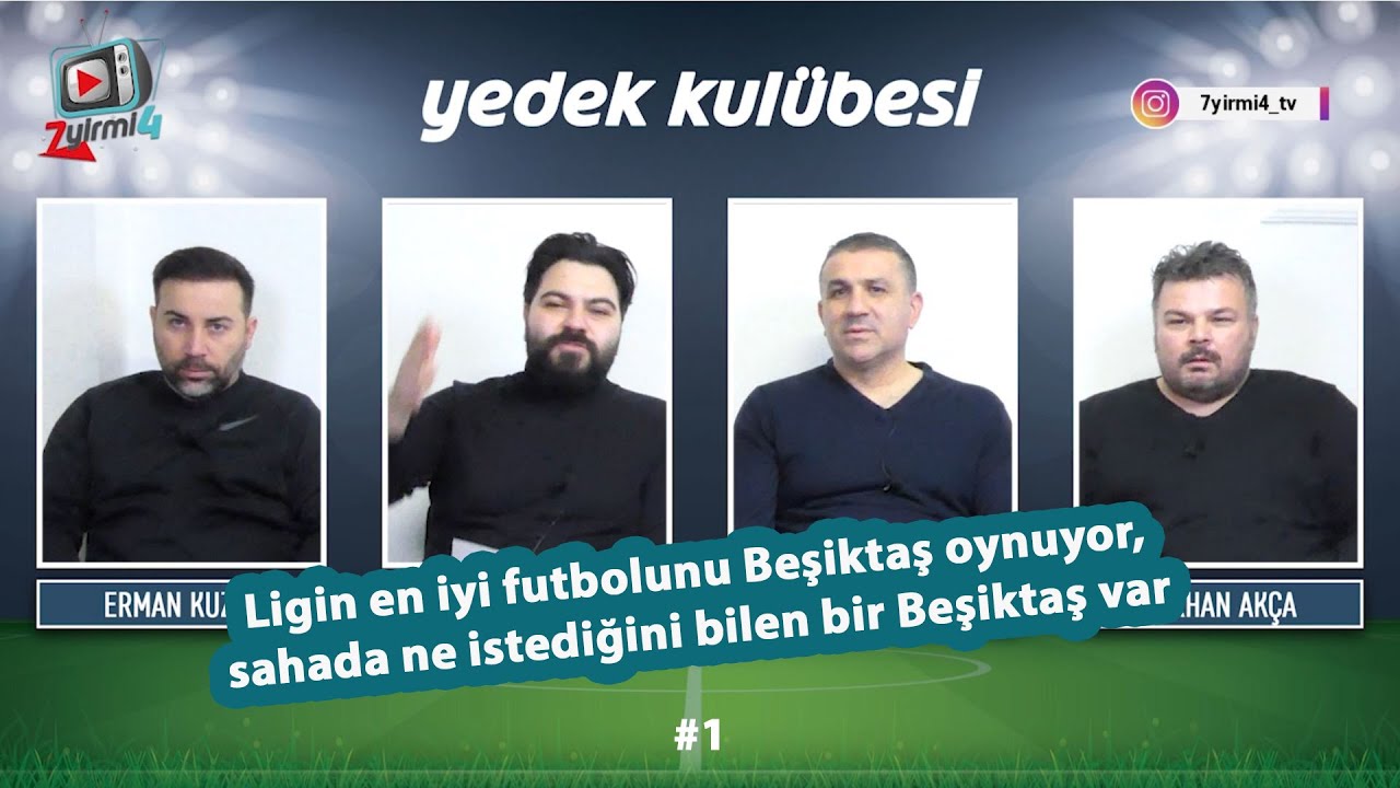 Beşiktaş ne oynadığını biliyor, en güzel futbol Beşiktaş’ta