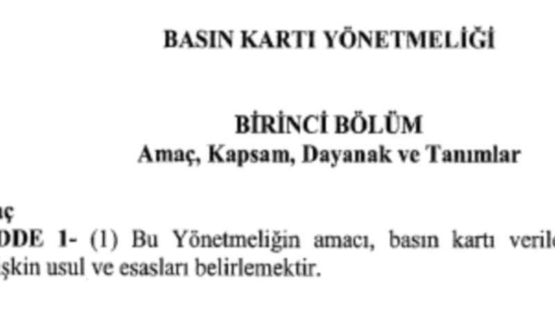 Danıştay Basın Kartında “Keyfilik Olamaz” Kararı Aldı