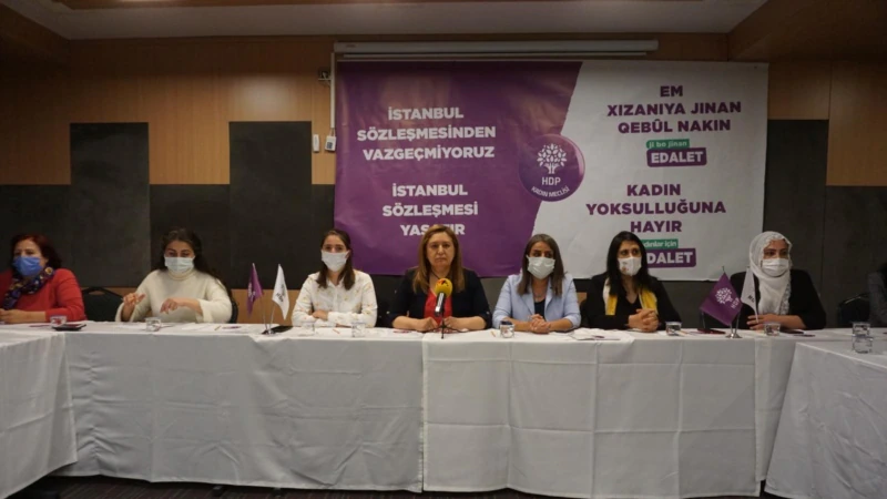 HDP İstanbul Sözleşmesi Kararını STK’larla Tartıştı