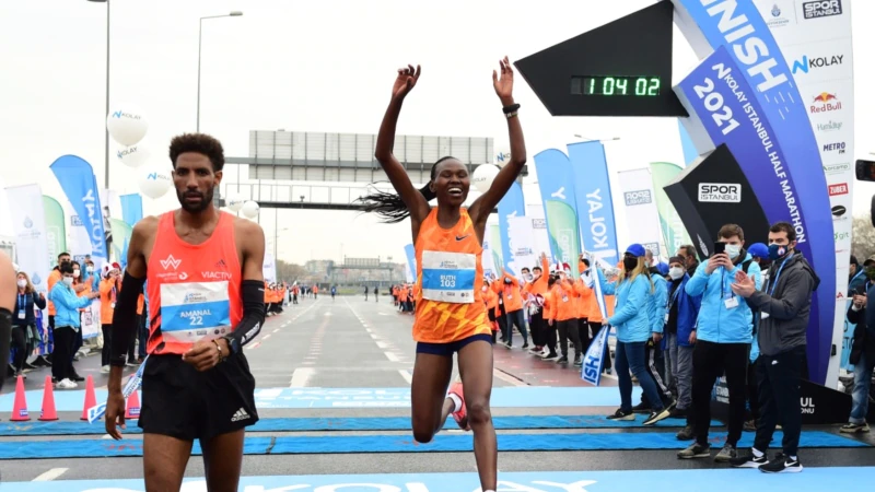 İstanbul Yarı Maratonu’nda Dünya Rekoru