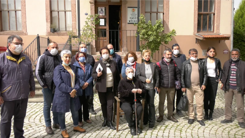 İzmirli Gazeteciler Öldürülen Meslektaşlarını Andı