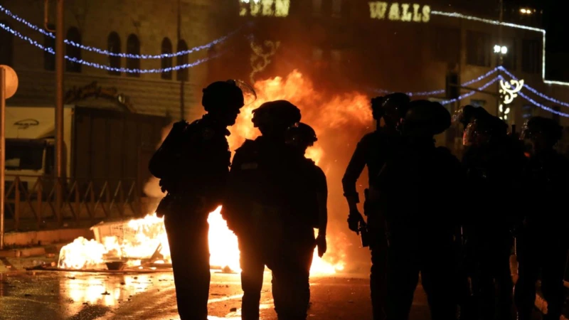 Kudüs’teki Çatışmalarda 50 Kişi Tutuklandı 