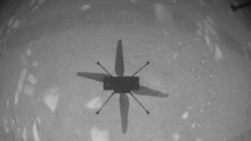 Mars’ta İlk Helikopter Uçuşu Başarıyla Tamamlandı