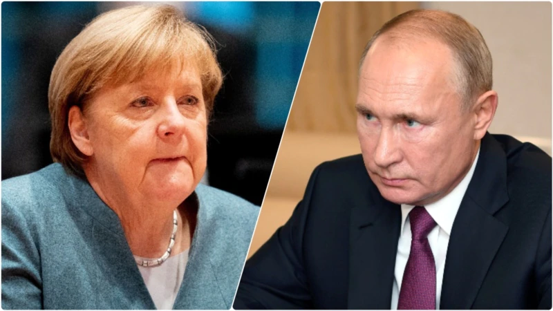 Merkel Moskova'ya Gidiyor
