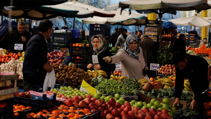 Türkiye’de Enflasyon Yükselmeye Devam Ediyor