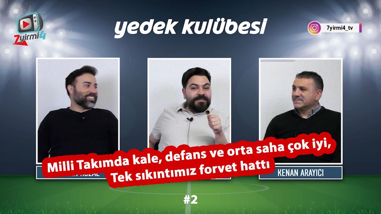 Milli Takımımızda kale, defans ve orta saha çok iyi