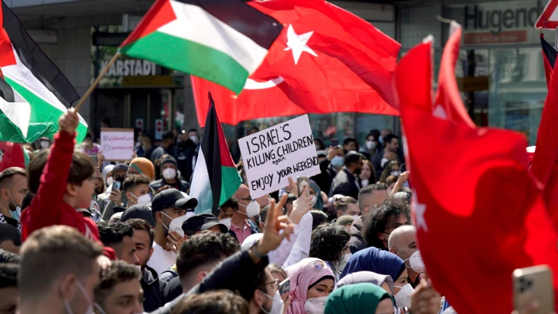 Avrupa’da İsrail Karşıtı Protestolar