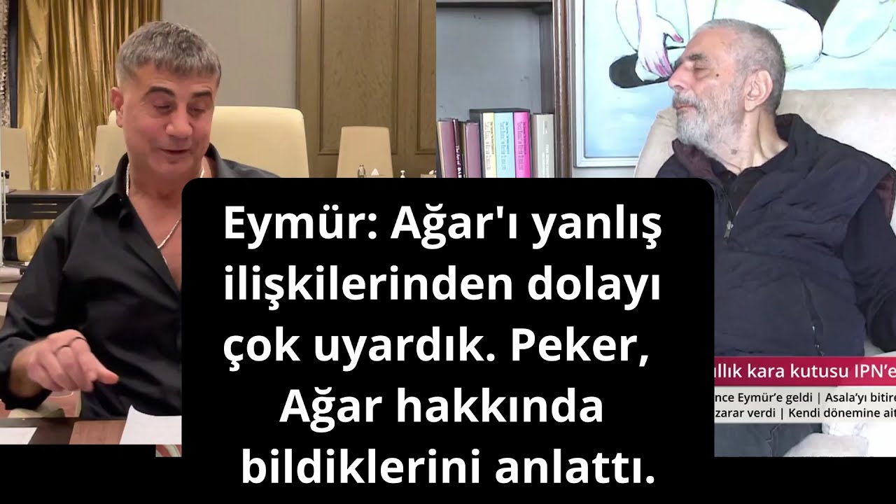 Emekli MİT Anti-Terör Dairesi Bşk. Eymür: Mehmet Ağar ‘ı yanlış ilişkilerinden dolayı çok uyardık