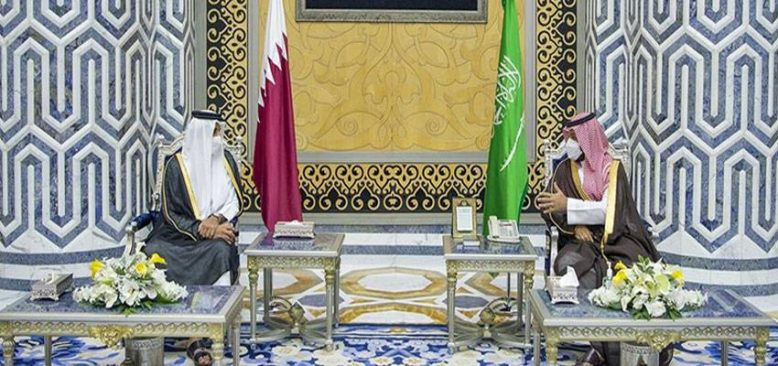 Katar Emiri Şeyh Temim bin Hamed Al Sani, Suudi Arabistan'ı ziyaret etti