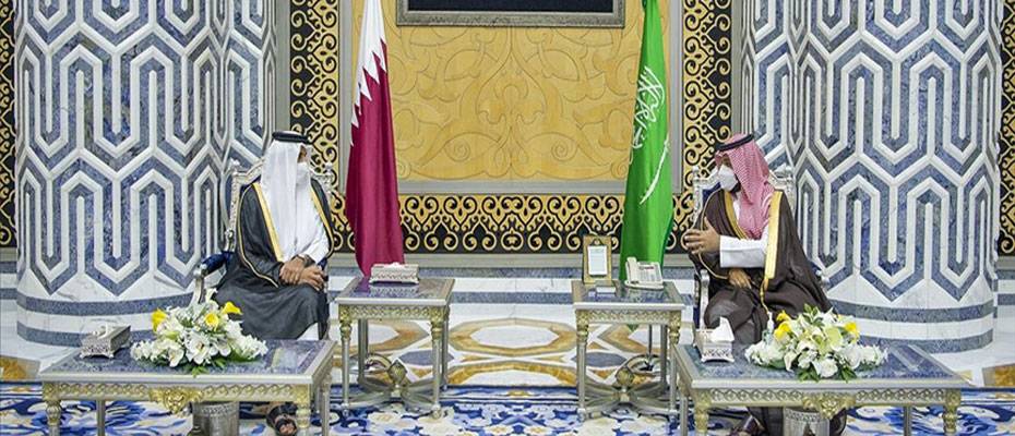 Katar Emiri Şeyh Temim bin Hamed Al Sani, Suudi Arabistan’ı ziyaret etti