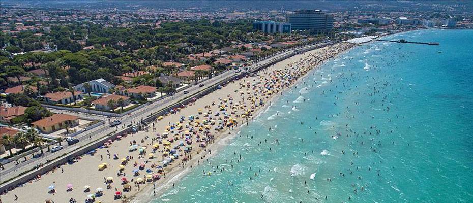 Turizm merkezleri Antalya ve Muğla’nın sahillerinde yoğunluk