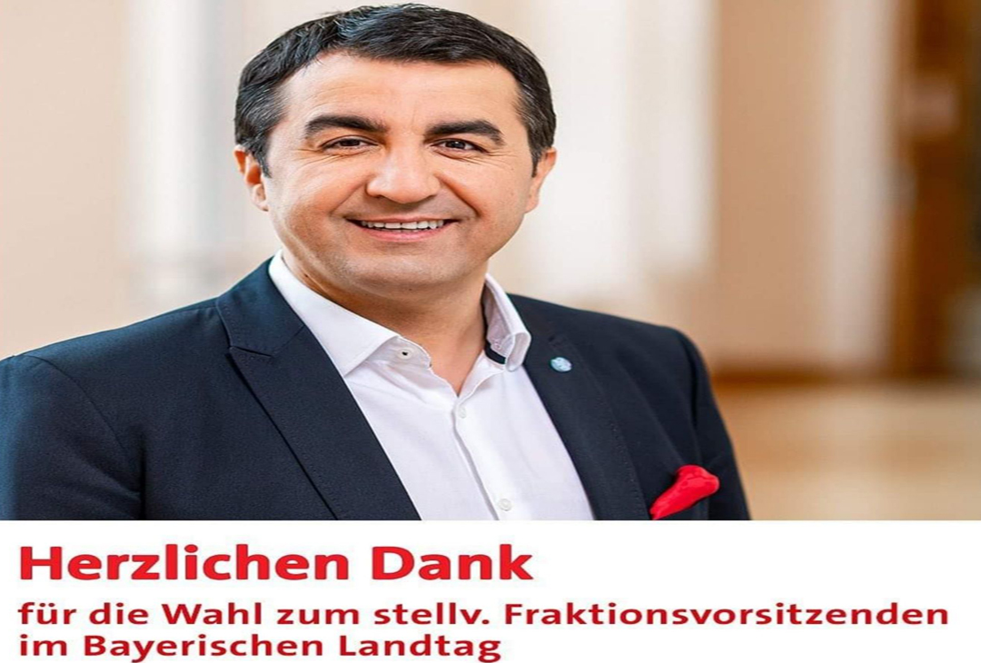 Arif Taşdelen Bavyera SPD Meclis Başkan yardımcılığına seçildi