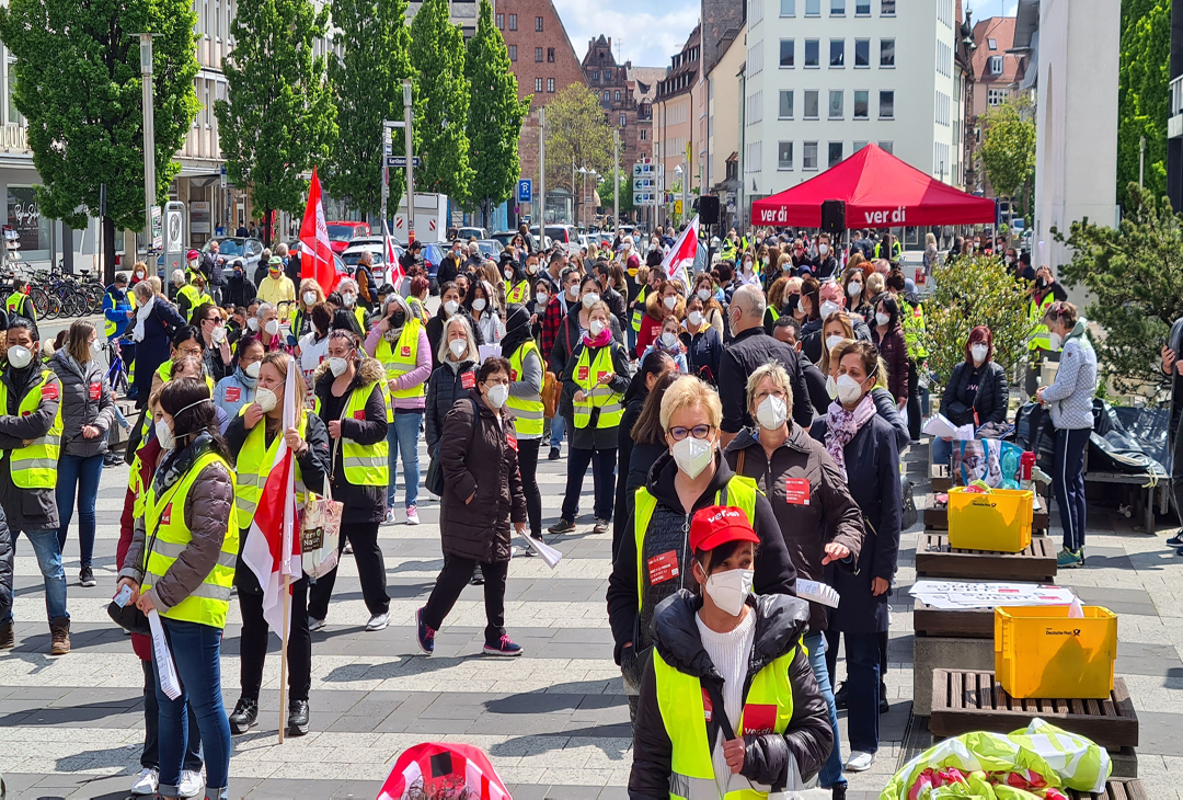 Nürnberg sağlık çalışanlarından 48 saatlik grev