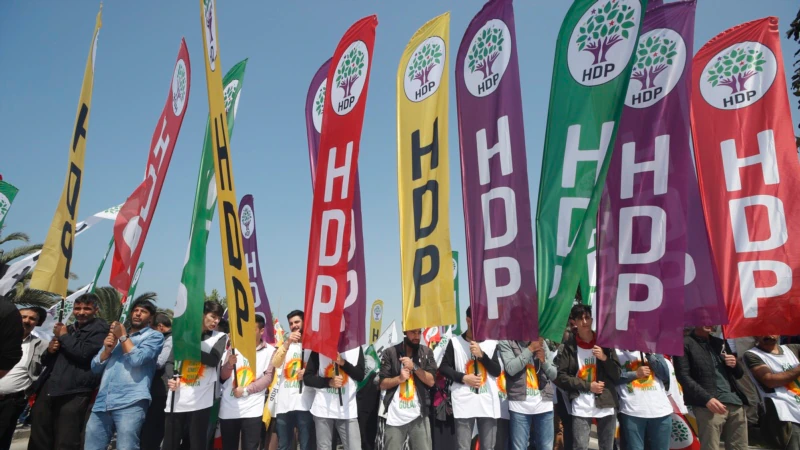 AYM’den HDP’nin Kapatılma İddianamesine Kabul