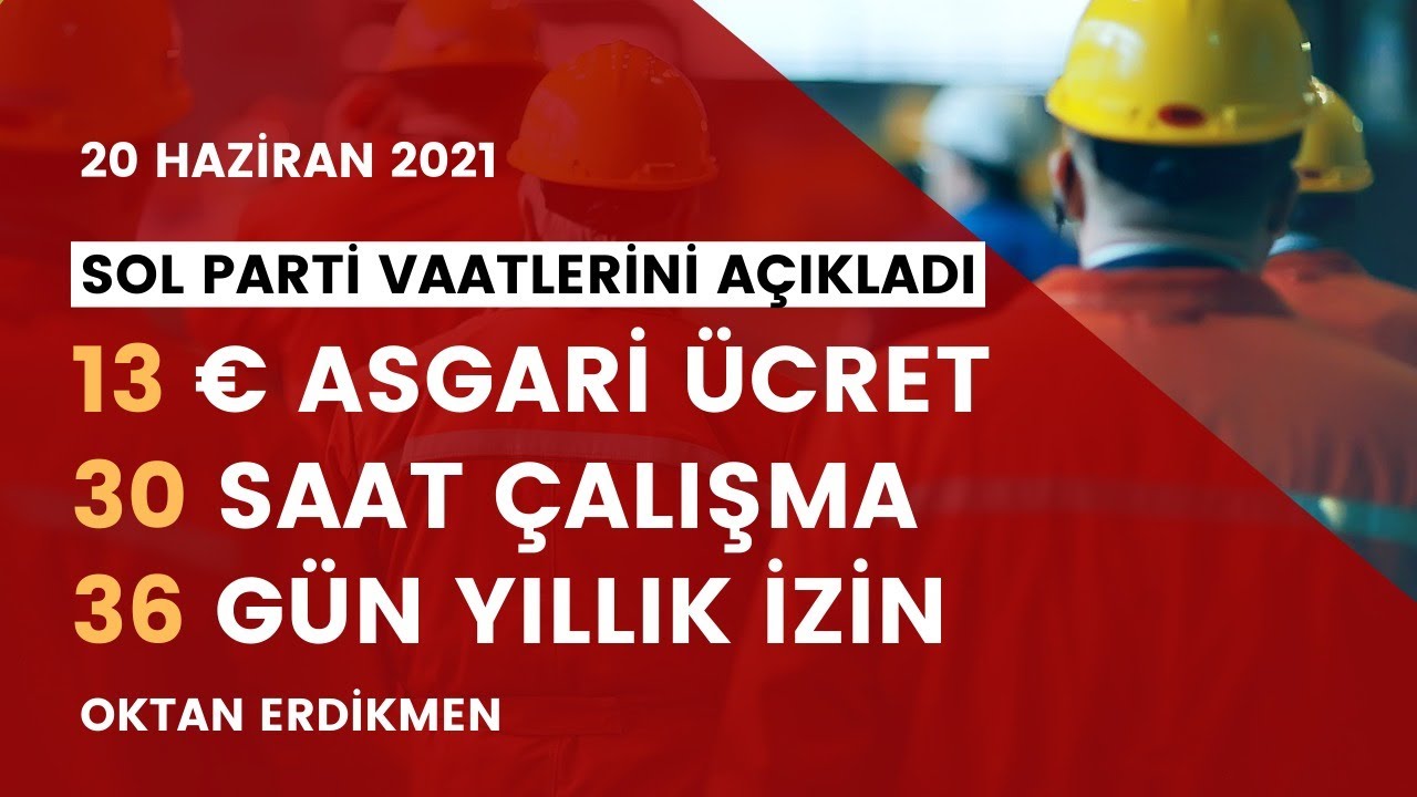 Almanya’da Sol Parti vaatlerini açıkladı: 30 saat çalışma