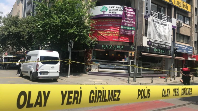 HDP İzmir İl Binasına Silahlı Saldırı