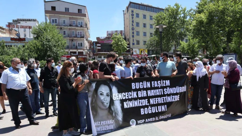 HDP’ye Saldırı Diyarbakır’da da Protesto Edildi