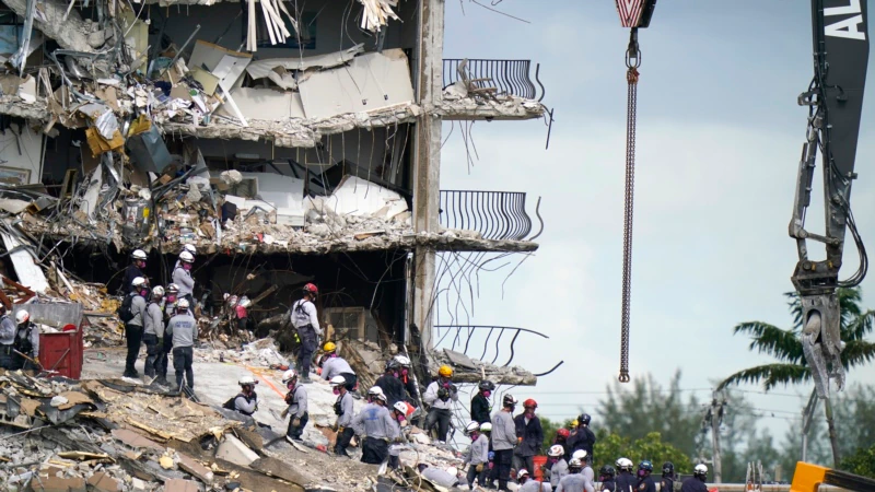 Miami’de Çöken Binada Can Kaybı 10’a Yükseldi 
