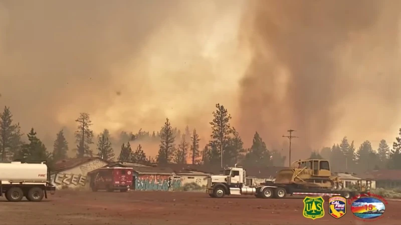 Amerika’nın Batısında Rekor Sıcaklar ve Orman Yangınları