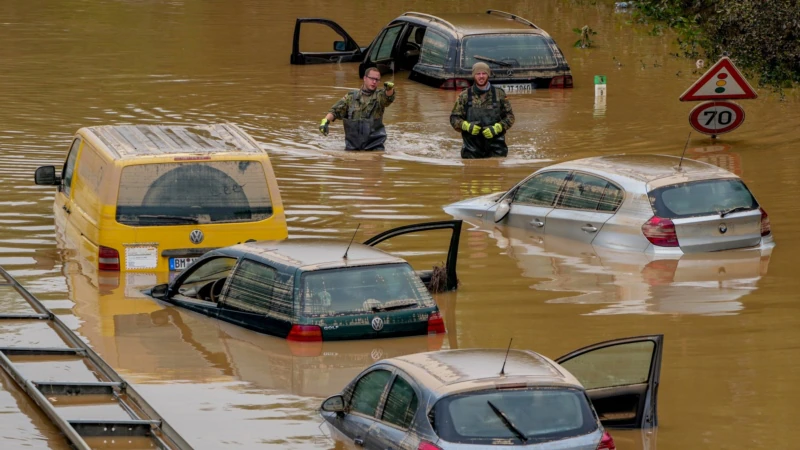 Batı Avrupa'da Sel Felaketinde Can Kaybı Artıyor