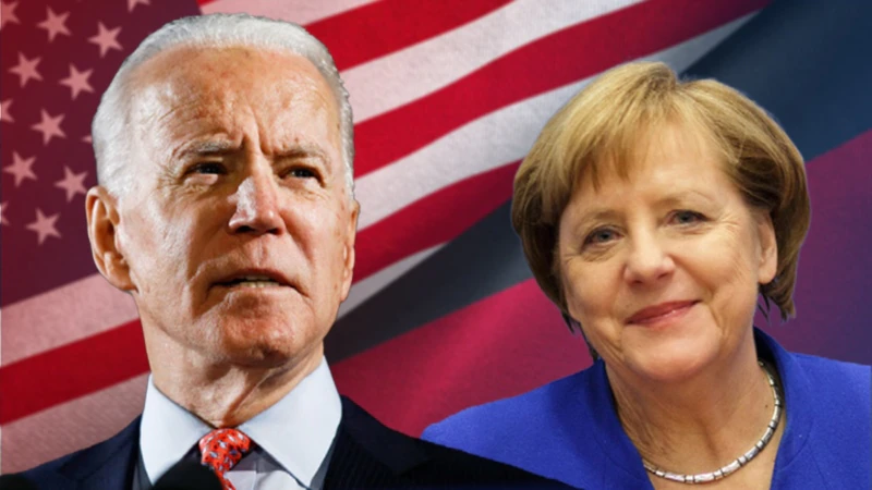 Biden ve Merkel Beyaz Saray’da Görüşüyor