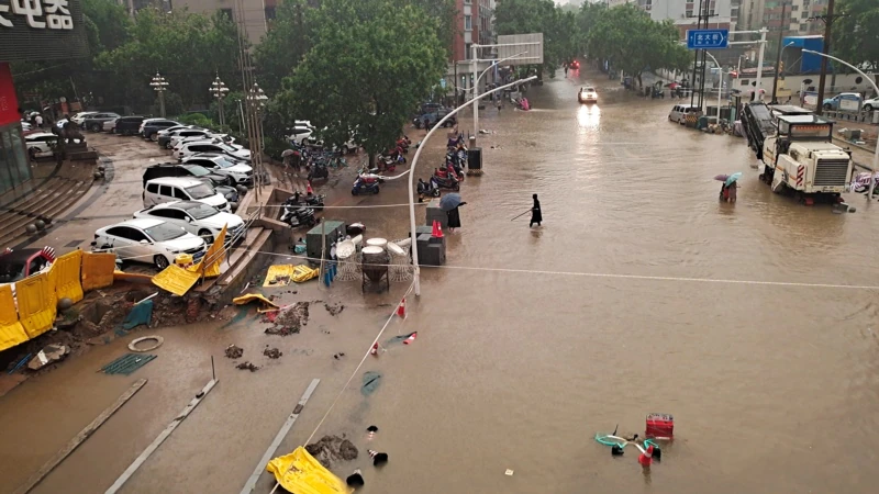 Çin'de Son Bin Yılın En Yoğun Yağışı