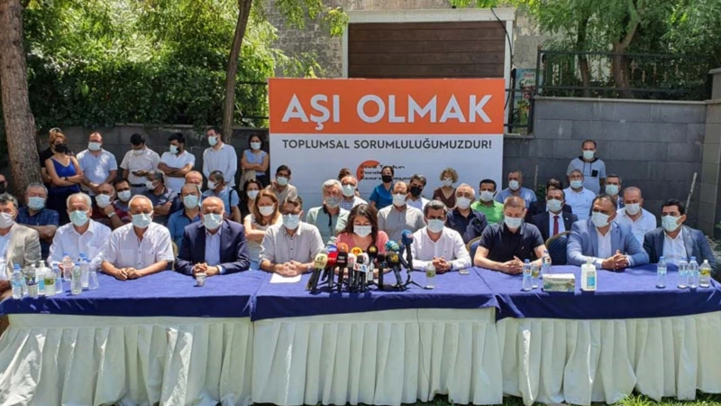 Diyarbakır’da Aşı Karşıtlığına Karşı Ortak Mücadele