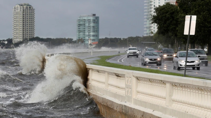 Elsa Fırtınası Zayıflayarak Florida’ya Yağış Bıraktı 