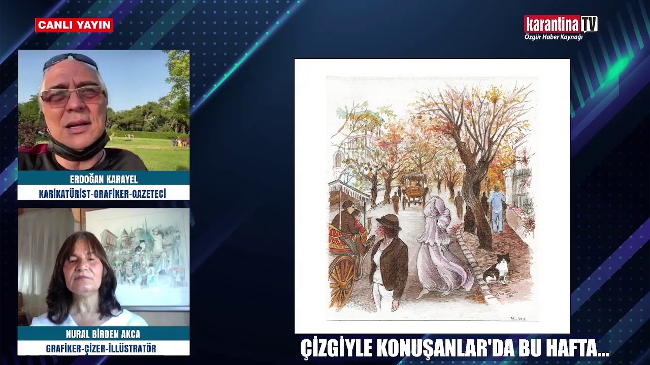 Erdoğan Karayel ile Çizgiyle Konuşanlar