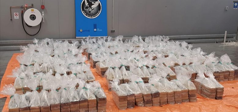 Rotterdam limanında 1 ton 760 kilogram kokain ele geçirildi