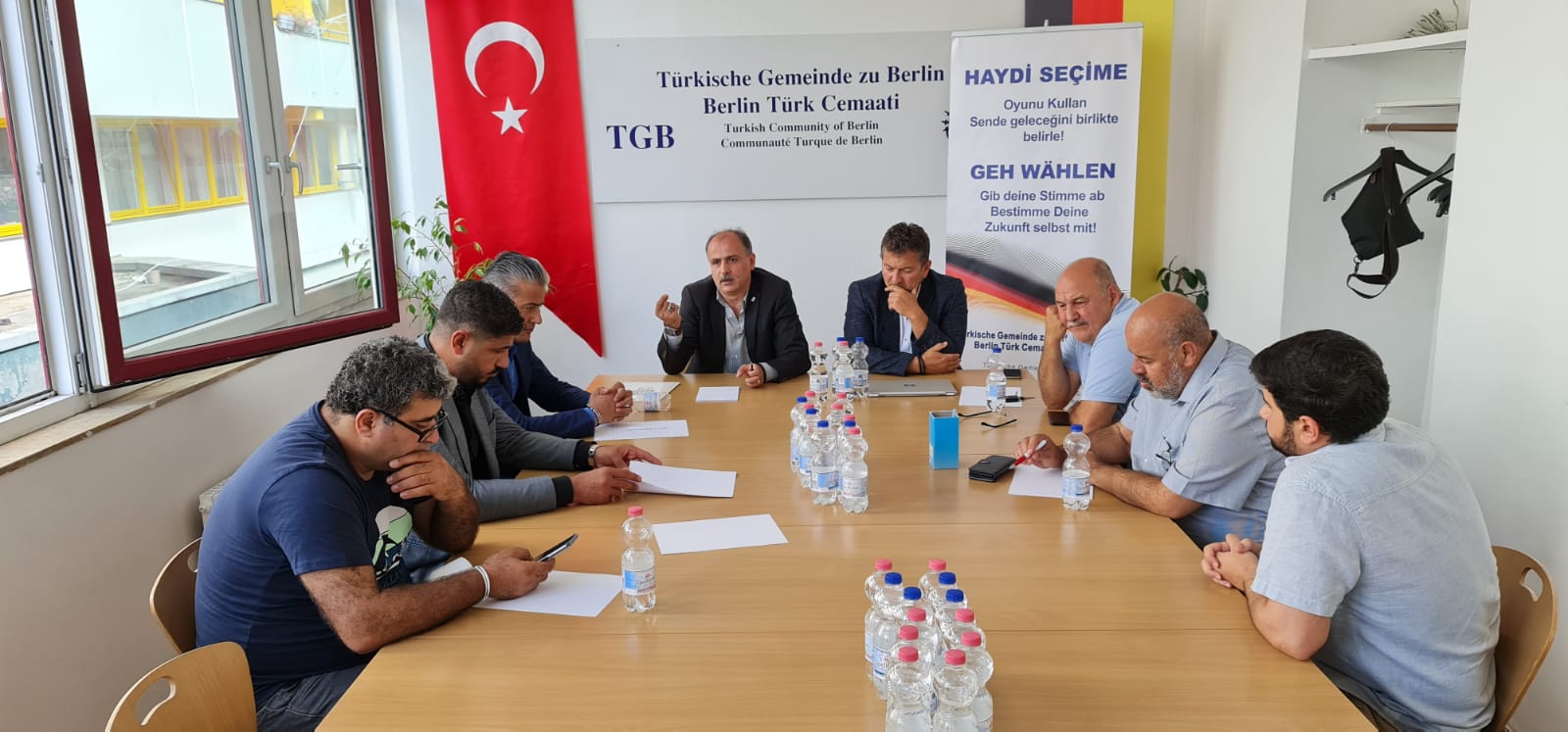 Berlin Türk Cemaati, Almanya'da seçime katılım çağrısı yaptı