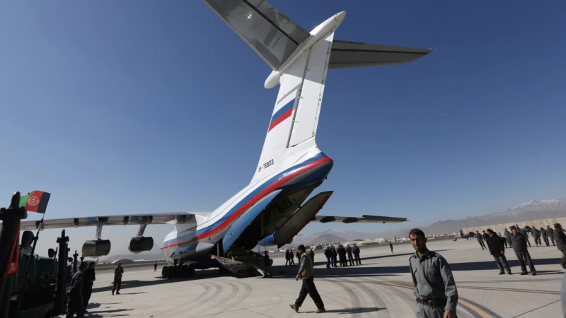 Rusya’dan Afganistan’da 4 Uçakla Tahliye Operasyonu