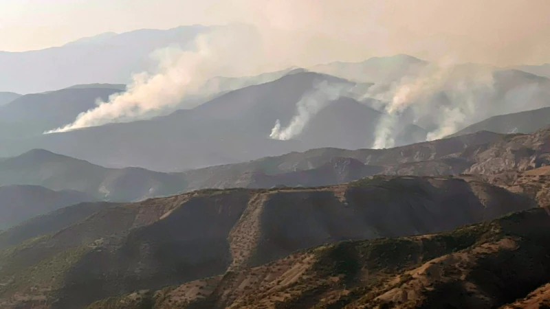 Tunceli Ormanları 11 Gündür Yanıyor