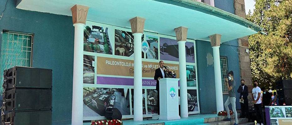 Türkiye'nin ilk Paleontoloji Müzesi'nin temeli Kayseri'de atıldı