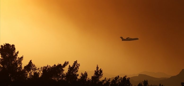 AB, Türkiye'ye yangın söndürme uçağı desteğinde bulunuyor