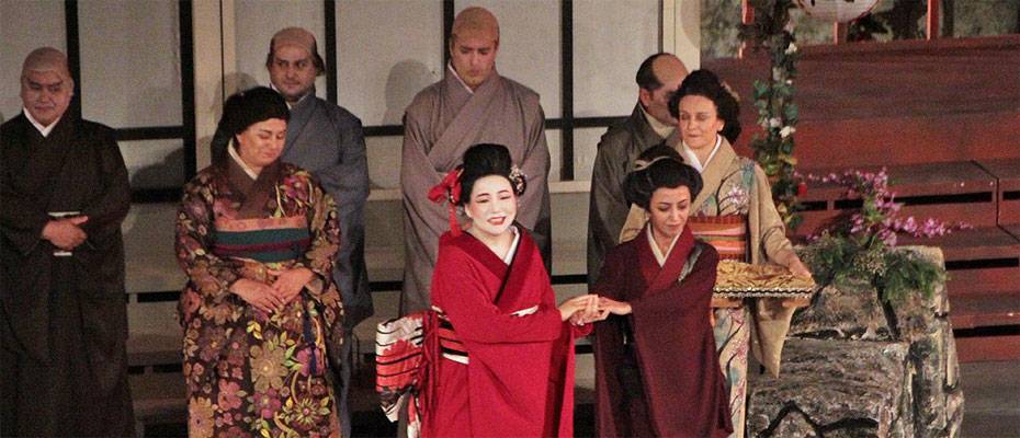 28. Uluslararası Aspendos Opera ve Bale Festivali’nde ‘Madama Butterfly’ operası sahnelendi