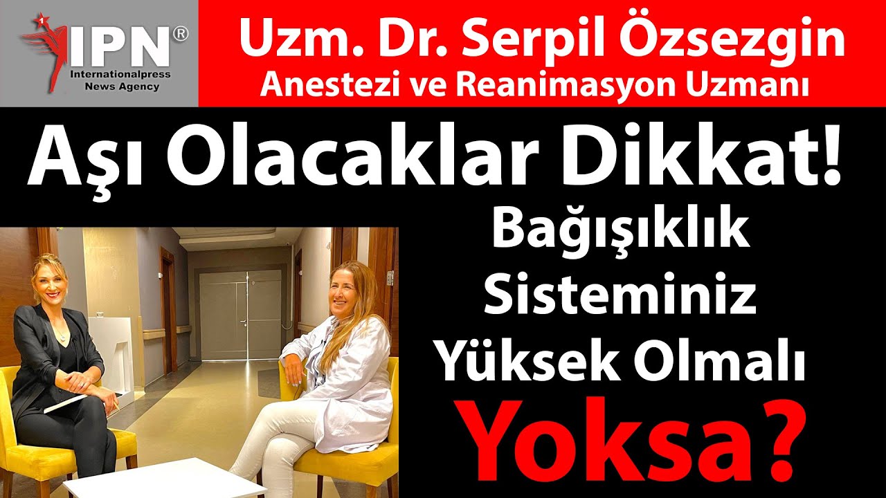 Aşı Olacaklar Dikkat! Bağışıklık Sisteminiz Yüksek Olmalı Yoksa?