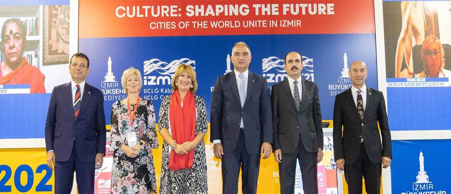 Başkan Soyer Uluslararası İzmir Kültür Zirvesi’nde konuştu
