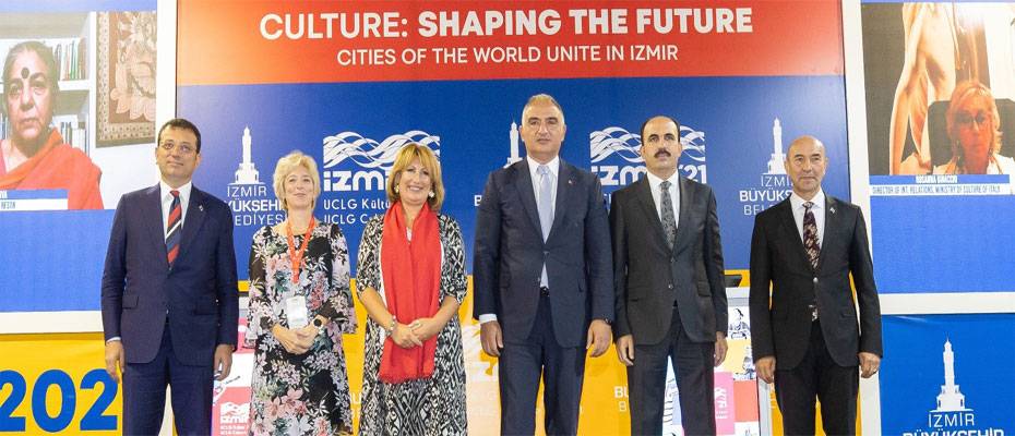 Başkan Soyer Uluslararası İzmir Kültür Zirvesi'nde konuştu