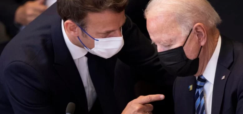 Biden ve Macron Telefonda 'Denizaltı Krizi'ni Görüştü