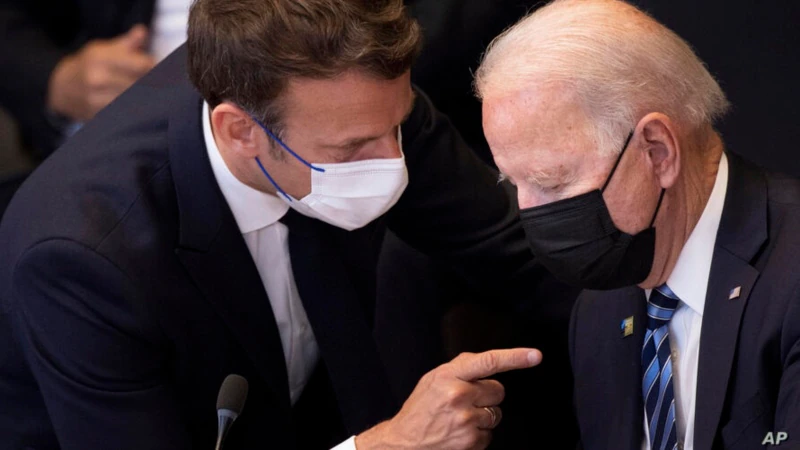 Biden ve Macron Telefonda ‘Denizaltı Krizi’ni Görüştü